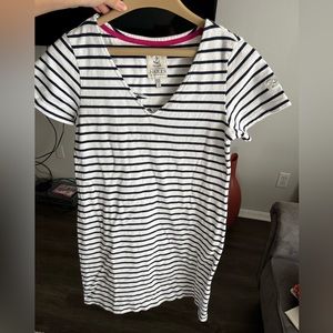 Striped T-Shirt Dress